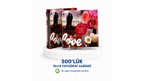 500’lük 10x15 Fotoğraf Albümü 