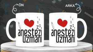 Doktorlara özel baskılı seramik kupa bardak