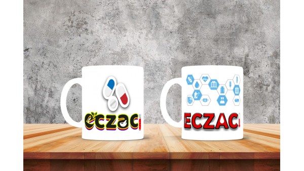 Eczacılara Özel Tasarımlı Baskılı Kupa Bardak – MiksHediye