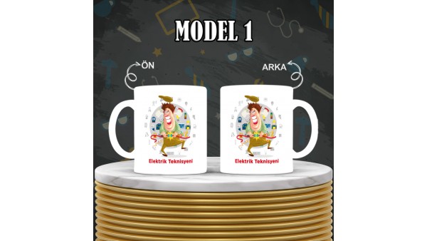 Elektrik Mühendislerine Özel Tasarımlı Baskılı Kupa Bardak – MiksHediye