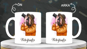 Fotoğrafçılara özel baskılı seramik kupa bardak