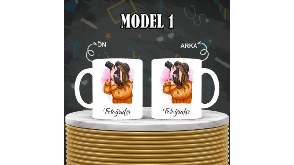 Fotoğrafçılara Özel Tasarımlı Baskılı Kupa Bardak – MiksHediye