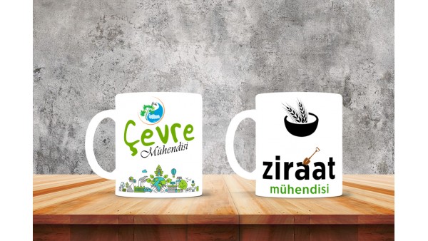 Mühendislere Özel Tasarımlı Baskılı Kupa Bardak – MiksHediye