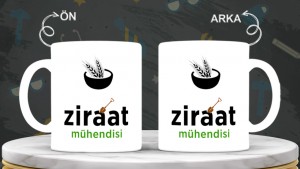 Mühendislere özel baskılı seramik kupa bardak