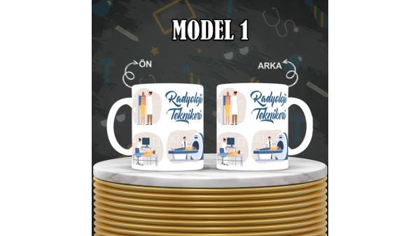 Radyoloji Teknikerlerine Özel Tasarımlı Baskılı Kupa Bardak – MiksHediye