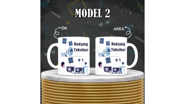 Radyoloji Teknikerlerine Özel Tasarımlı Baskılı Kupa Bardak – MiksHediye