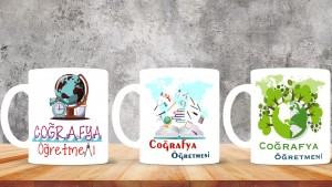 Biyoloji Öğretmenlerine özel baskılı seramik kupa bardak