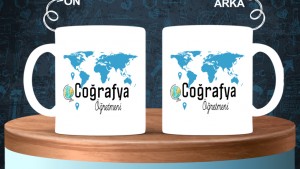 Biyoloji Öğretmenlerine özel baskılı seramik kupa bardak