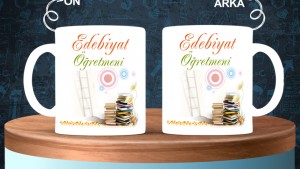Edebiyat - Felsefe Öğretmenlerine özel baskılı seramik kupa bardak