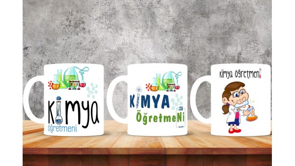 Kimya Öğretmenlerine Özel Tasarımlı Baskılı Kupa Bardak – MiksHediye