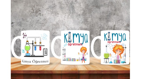 Kimya Öğretmenlerine Özel Tasarımlı Baskılı Kupa Bardak – MiksHediye