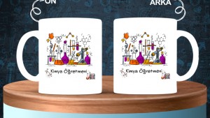 Kimya Öğretmenlerine özel baskılı seramik kupa bardak