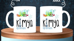 Kimya Öğretmenlerine özel baskılı seramik kupa bardak