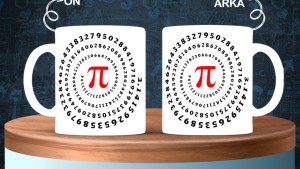 Matematik Öğretmenlerine özel baskılı seramik kupa bardak