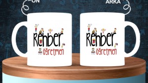 Rehber Öğretmenlerine özel baskılı seramik kupa bardak