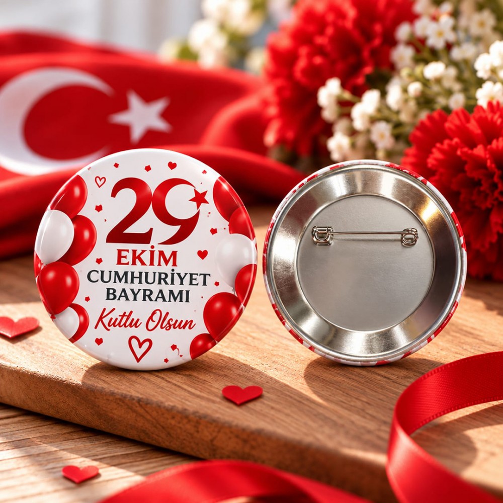 44 mm 29 Ekim konseptli Açacak Anahtarlık