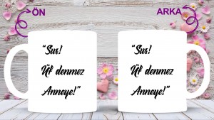 anneler günü kişiye özel fotoğraflı seramik kupa hediye