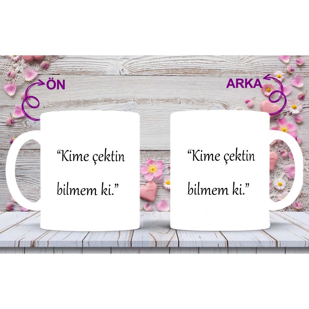 Anneler Gününe Özel Anne Sözleri Baskılı Kupa-Mikshediye