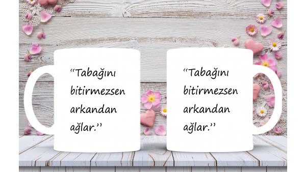 Anneler Gününe Özel Anne Sözleri Baskılı Kupa-Mikshediye