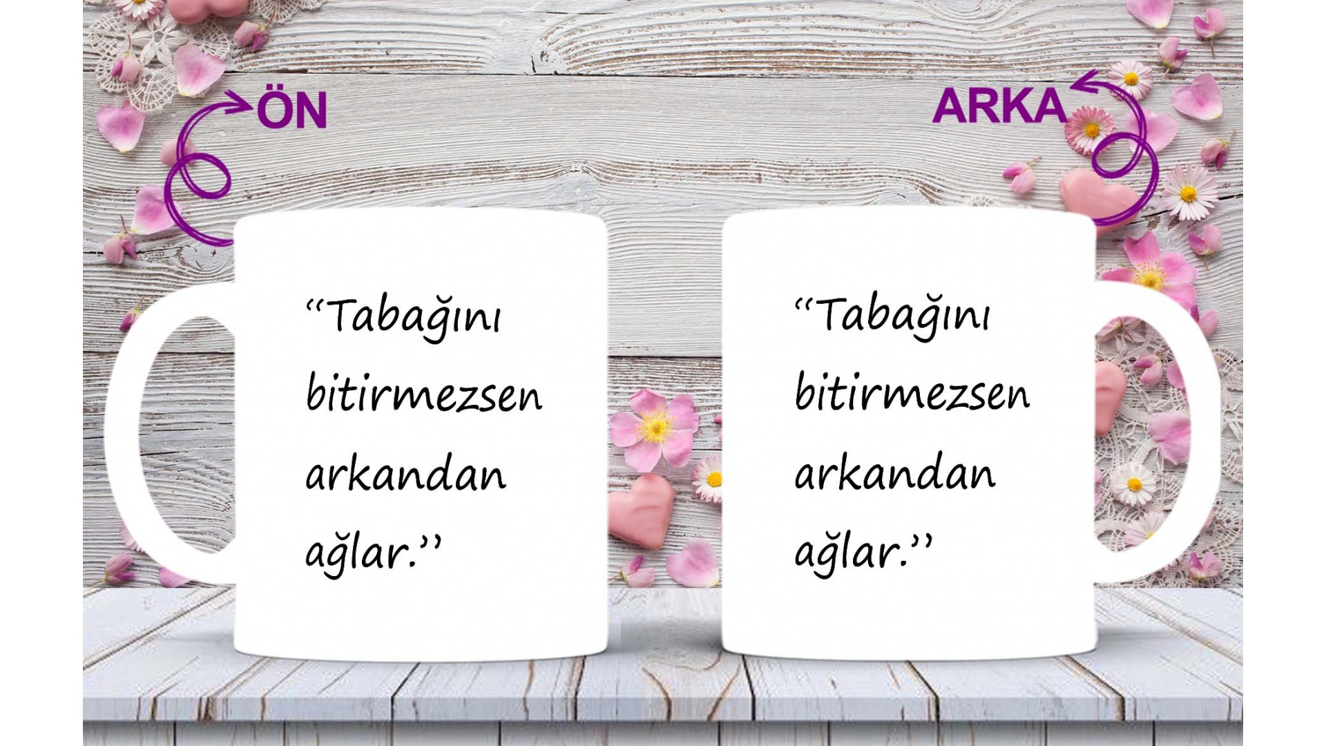 anneler günü kişiye özel fotoğraflı seramik kupa hediye