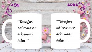 anneler günü kişiye özel fotoğraflı seramik kupa hediye