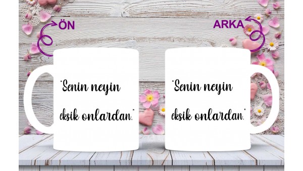 Anneler Gününe Özel Anne Sözleri Baskılı Kupa-Mikshediye