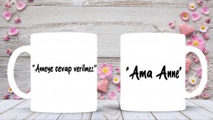 anneler günü kişiye özel fotoğraflı seramik kupa hediye