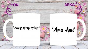 anneler günü kişiye özel fotoğraflı seramik kupa hediye