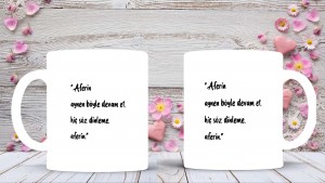 anneler günü kişiye özel fotoğraflı seramik kupa hediye