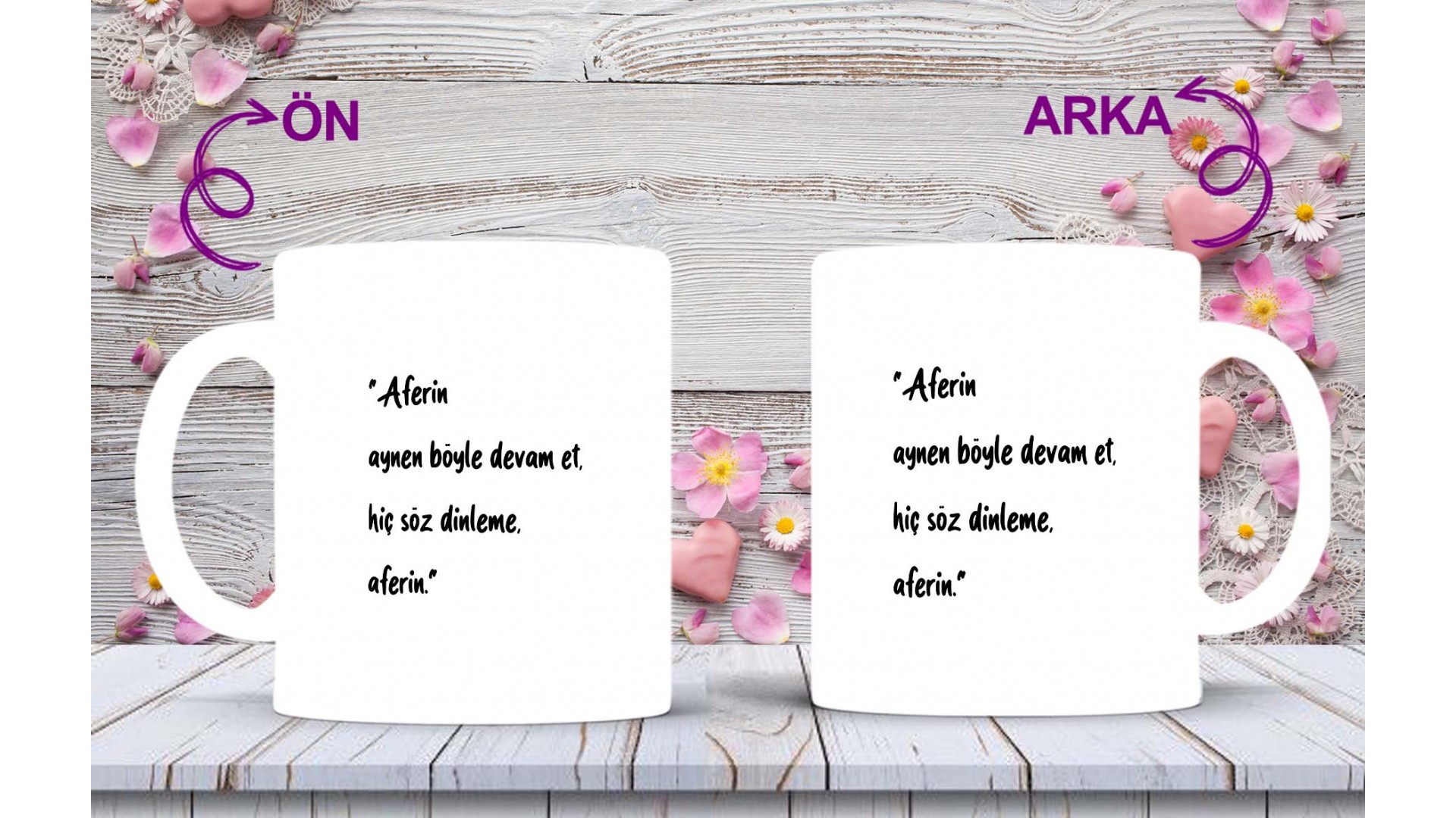 anneler günü kişiye özel fotoğraflı seramik kupa hediye