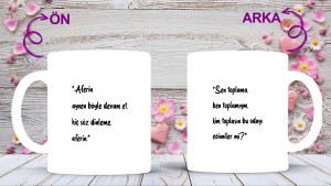 anneler günü kişiye özel fotoğraflı seramik kupa hediye