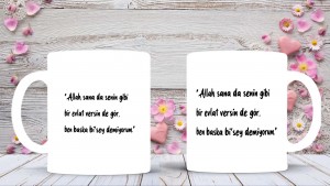 anneler günü kişiye özel fotoğraflı seramik kupa hediye