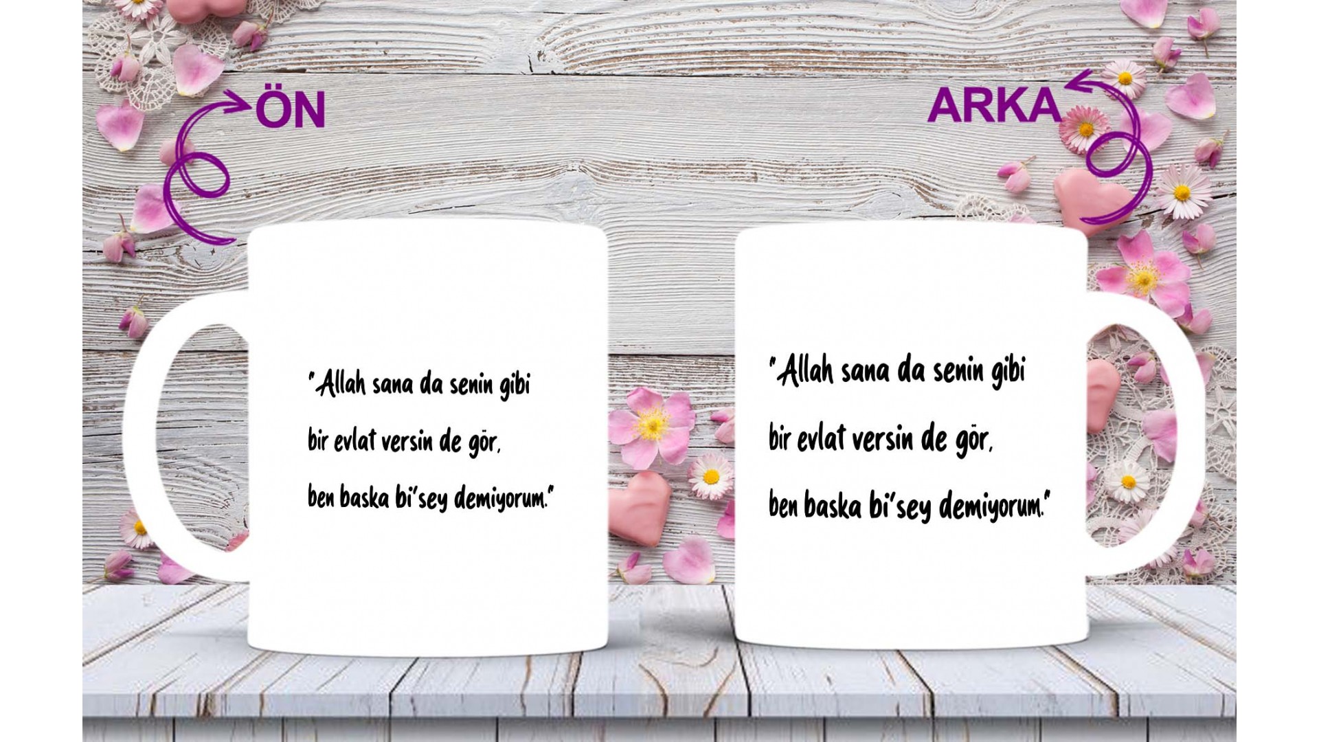 anneler günü kişiye özel fotoğraflı seramik kupa hediye