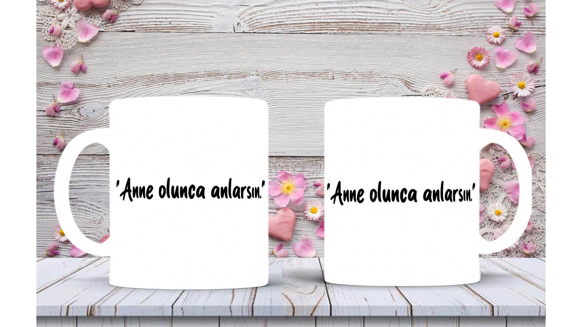 anneler günü kişiye özel fotoğraflı seramik kupa hediye