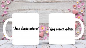 anneler günü kişiye özel fotoğraflı seramik kupa hediye