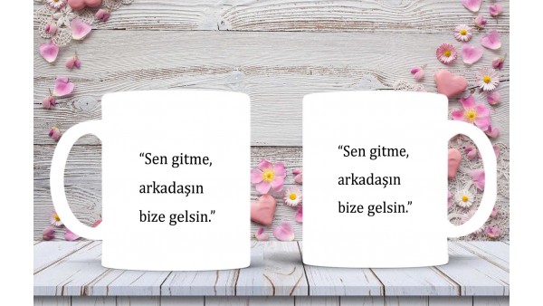 Anneler Gününe Özel Anne Sözleri Baskılı Kupa-Mikshediye