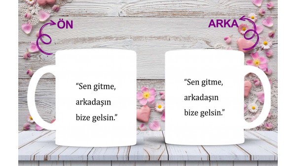 Anneler Gününe Özel Anne Sözleri Baskılı Kupa-Mikshediye