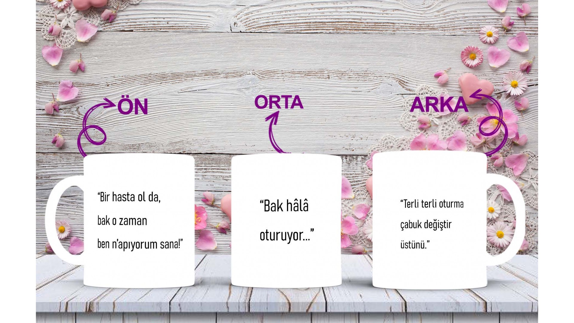 anneler günü kişiye özel fotoğraflı seramik kupa hediye