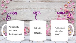 anneler günü kişiye özel fotoğraflı seramik kupa hediye