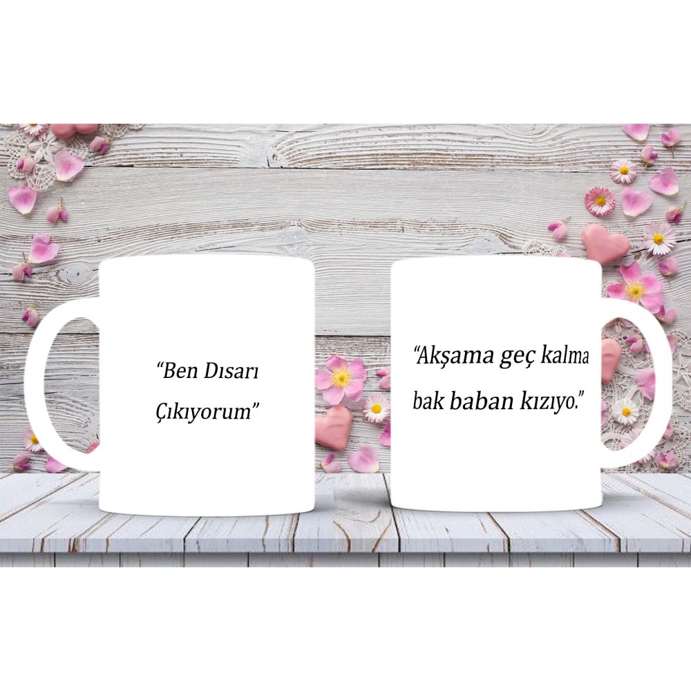 Anneler Gününe Özel Anne Sözleri Baskılı Kupa-Mikshediye