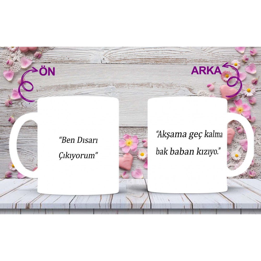 Anneler Gününe Özel Anne Sözleri Baskılı Kupa-Mikshediye