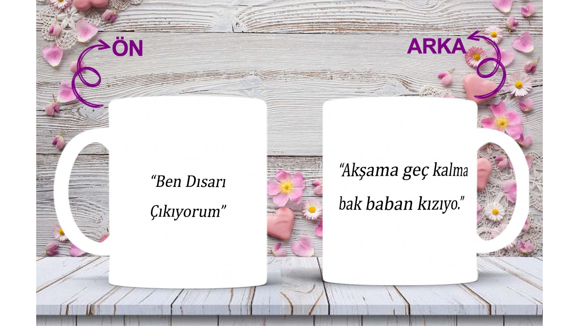 anneler günü kişiye özel fotoğraflı seramik kupa hediye