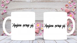 anneler günü kişiye özel fotoğraflı seramik kupa hediye