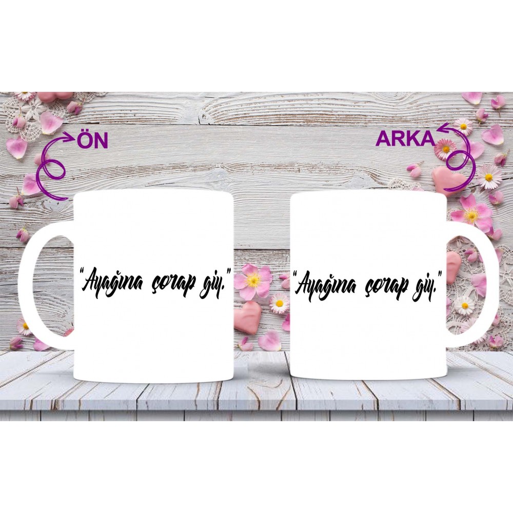 Anneler Gününe Özel Anne Sözleri Baskılı Kupa-Mikshediye