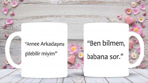 anneler günü kişiye özel fotoğraflı seramik kupa hediye