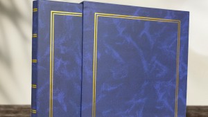 Ciltbezli fotoğraf albümü – kişiye özel premium hediye