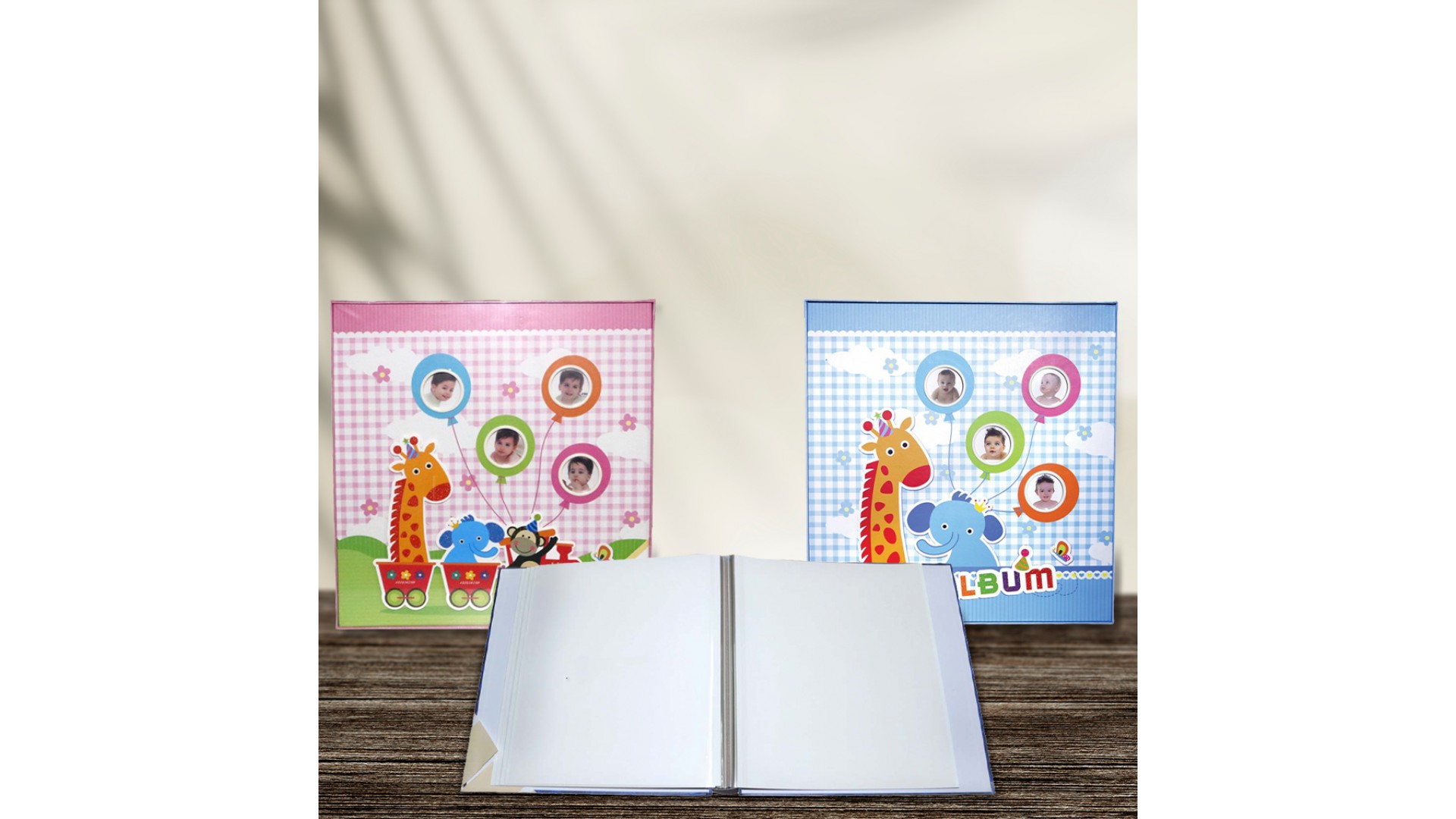Kişiye özel çocuk fotoğraf albümü – renkli ve dayanıklı tasarım