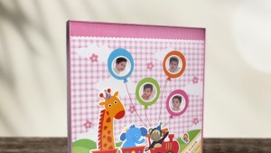 Kişiye özel çocuk fotoğraf albümü – renkli ve dayanıklı tasarım