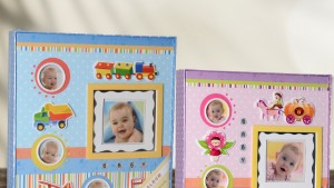 Kişiye özel çocuk fotoğraf albümü – renkli ve dayanıklı tasarım