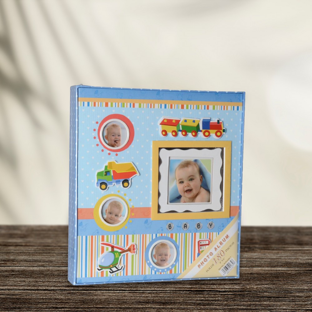  Bebek Motifli Fotoğraf Albümü 10x15cm 180'lik